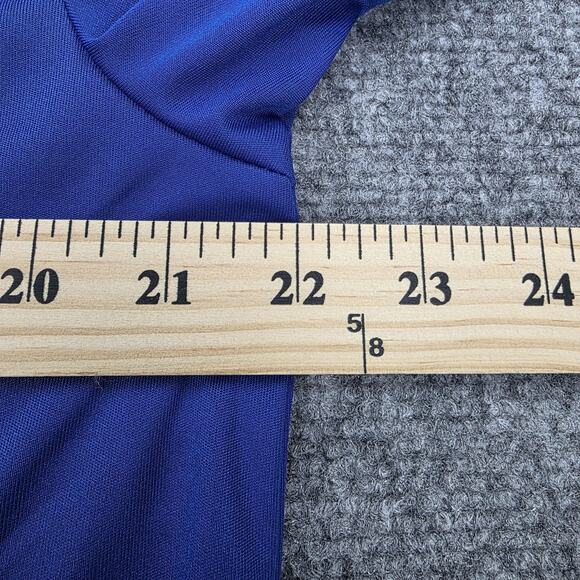 Kansas Jayhawks Shirt Mens Large Blue NCAA Basketball Polo KU Jayhawk Colosseum - Picture 5 of 15